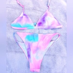 ***Girls TieDie Two Piece Bakinni Set